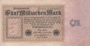 5 Milliarden Mark ro.112a D VF